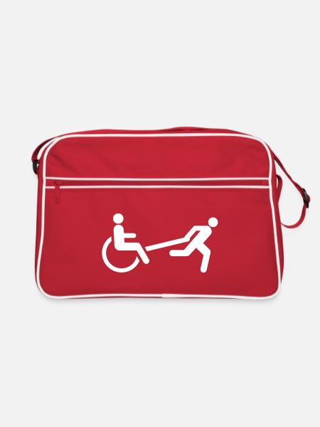 taxi - Sac Retro - rouge/blanc - Devant