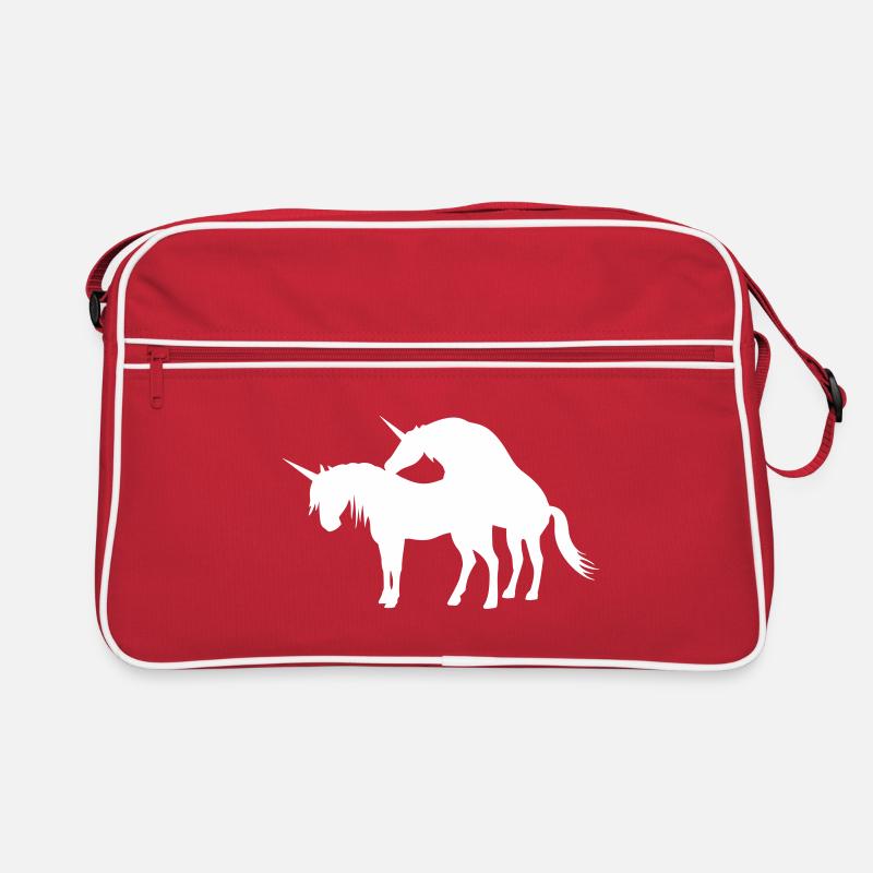 Unicorns (licorne) Make Love Sac Retro