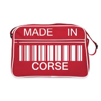 Made in Corse - Sac Retro - rouge/blanc - Devant