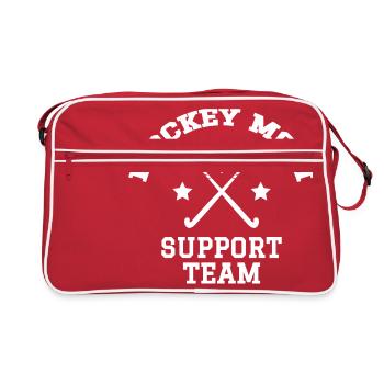 Hockey Mom - Équipe de soutien - Sac Retro - rouge/blanc - Devant