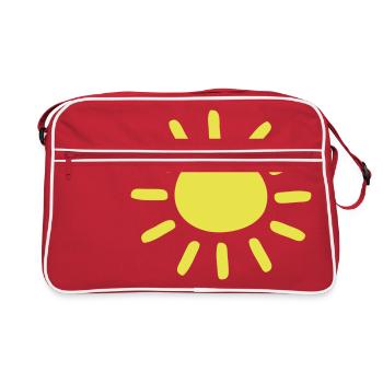 Soleil d'été - Sac Retro - rouge/blanc - Devant