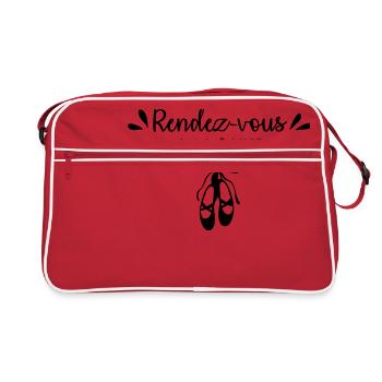 Rendez vous à la danse - Sac Retro - rouge/blanc - Devant