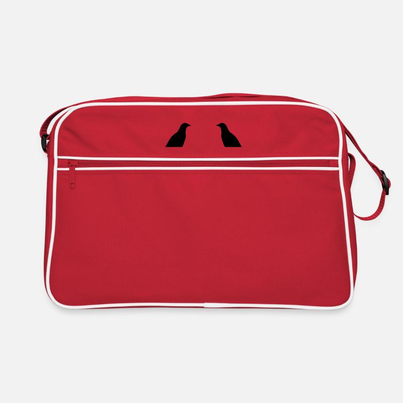 2 pigeons sourds rasoir barbelé sécurité sécurité Sac Retro