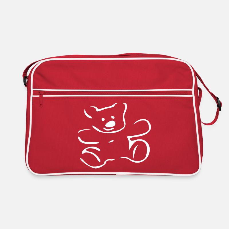 teddybear knut Retro Tasche