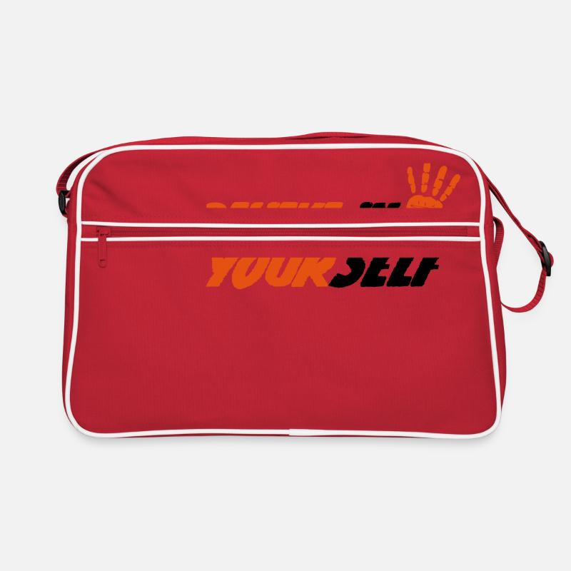 Glaub an dich Retro Tasche