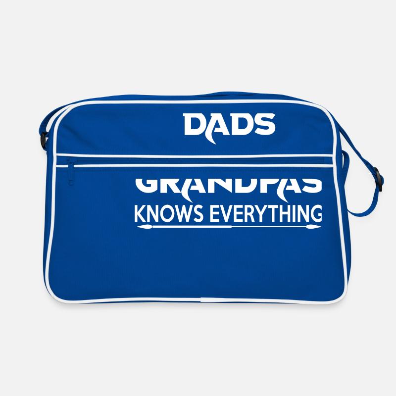 Bester Großvater Retro Tasche