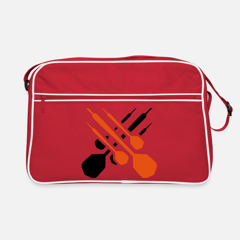 darts dartpfeil Retro Tasche