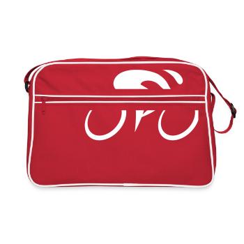 Racing bicycle - Retro Bag - red/white - Front