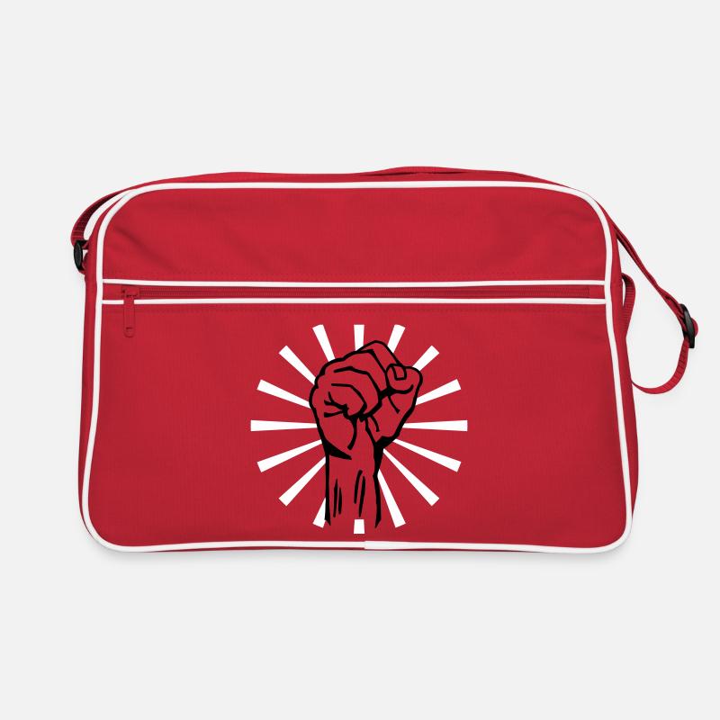 fist 2c rays Retro Tasche