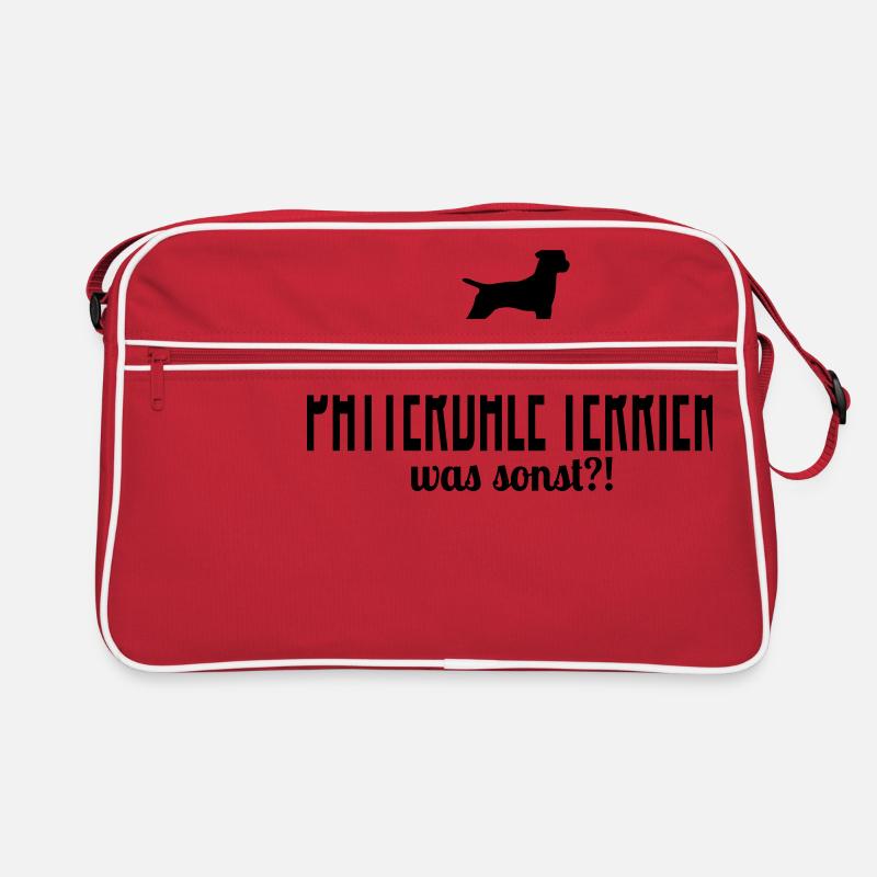 PATTERDALE TERRIER was sonst Retro Tasche
