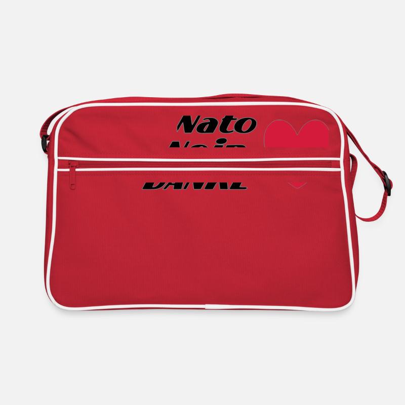 Nato Nein DANKE Retro Tasche