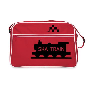 ska train - Retro Bag - red/white - Front