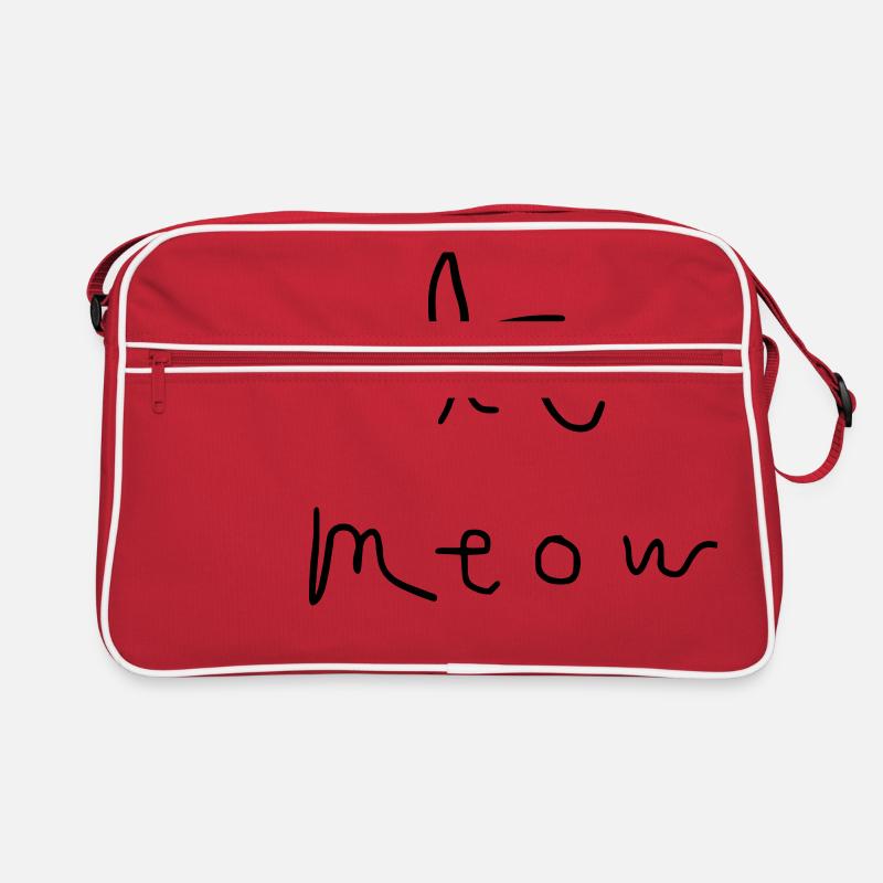 Katzen Retro Tasche