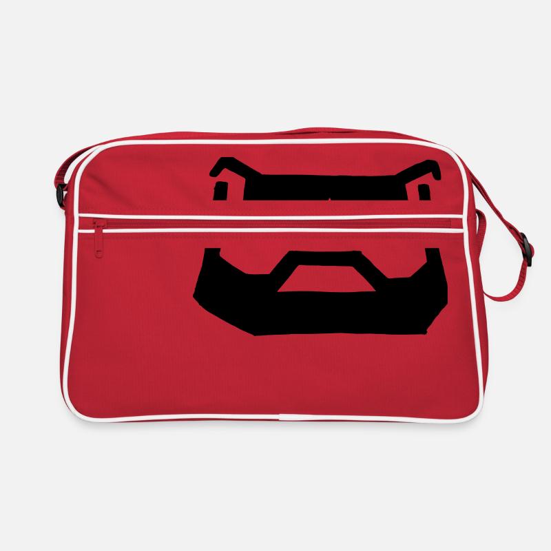 bart brille Retro Tasche