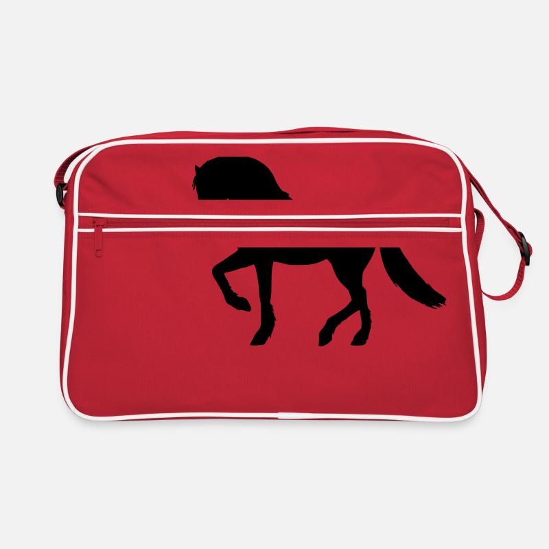 Pferd Retro Tasche