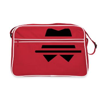 mafia - Sac Retro - rouge/blanc - Devant