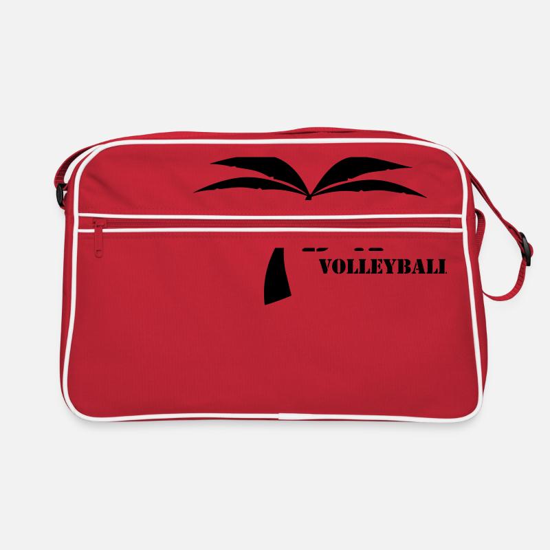 Beach volleyball Retro Tasche