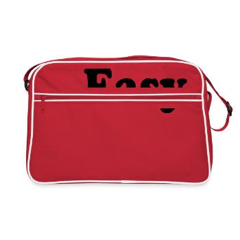 Easy. - Retro Bag - red/white - Front