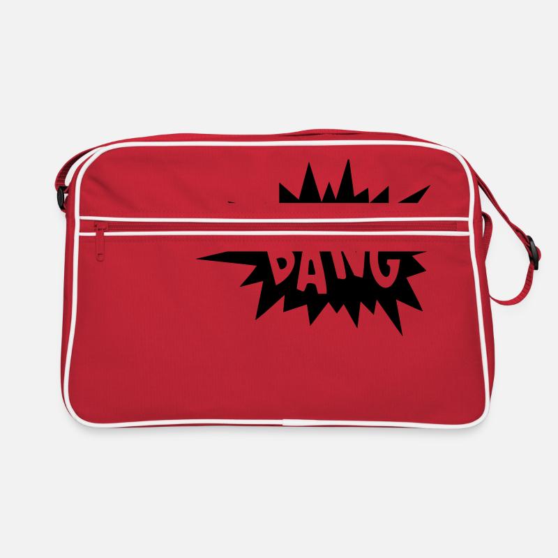 Bang Explosion Funny Spaß Geschenk Retro Tasche