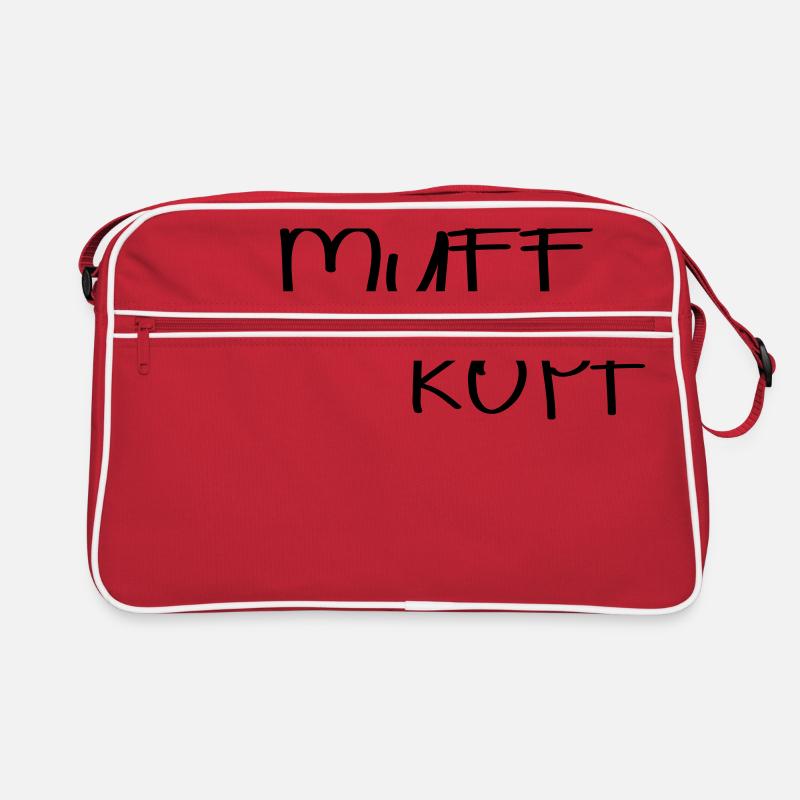 Muff Kopf Retro Tasche