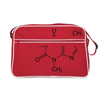 theobromine - Retro Bag - red/white - Front
