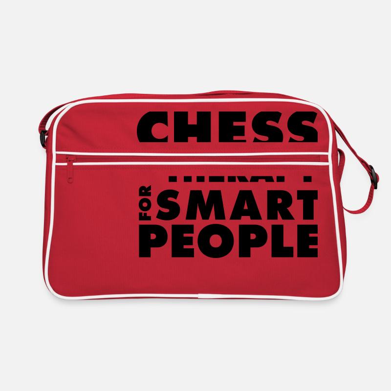 CHESS IS THERAPY - Chess T-Shirt - Gift Idea Retro Bag