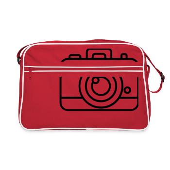Camera - Retro Bag - red/white - Front