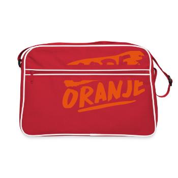 Code orange - Retro Bag - red/white - Front