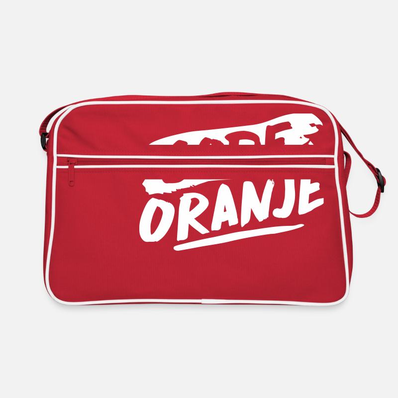 Code orange - Sac Retro - rouge/blanc