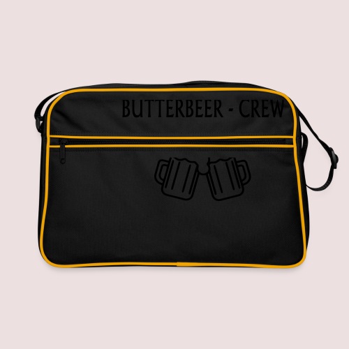 butterbeer crew - Retro Tasche