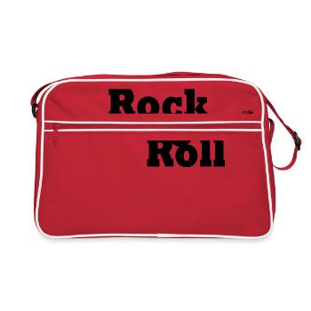 Rock and roll - Sac Retro - rouge/blanc - Devant