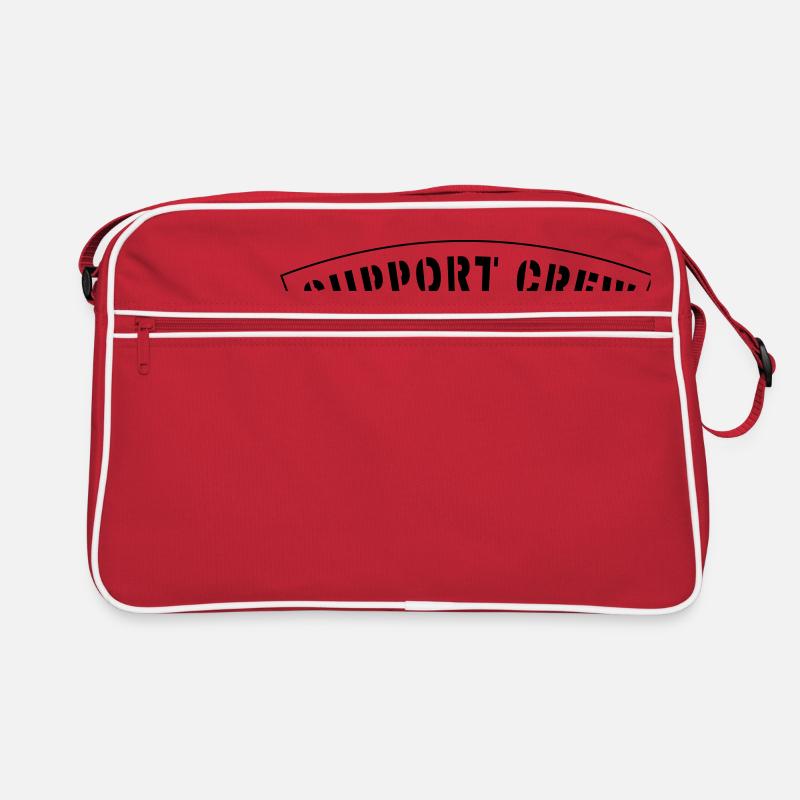 Support crew style patch Retro Bag