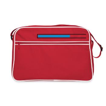 bars please download far loading load bar - Retro Bag - red/white - Front