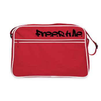 Freestyle - Sac Retro - rouge/blanc - Devant