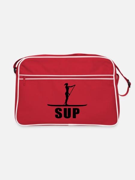 Stand Up Paddling - Retro Bag - red/white - Front