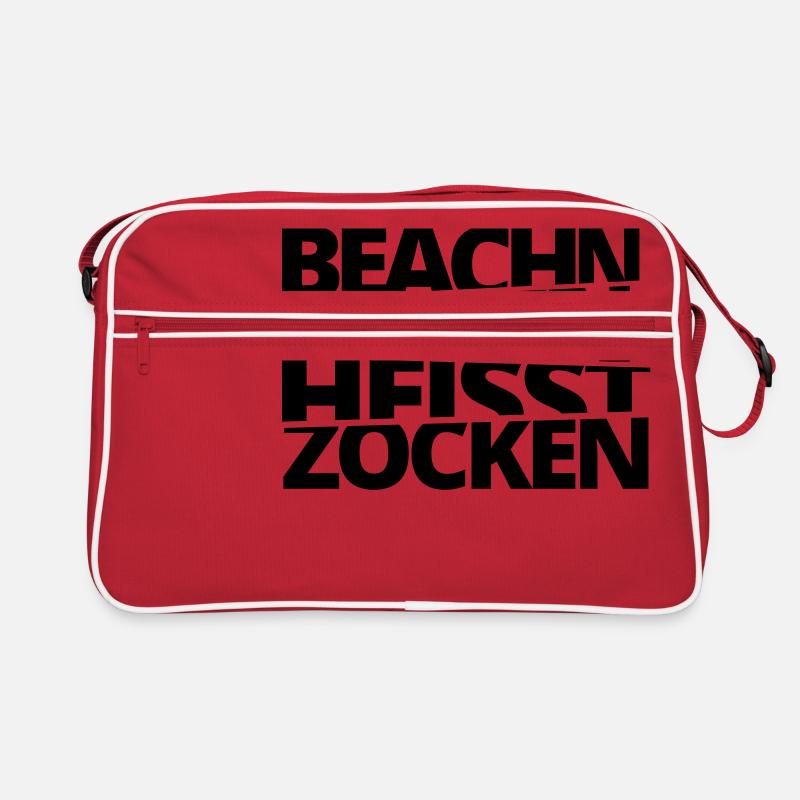 Beach go is called Zocken! Retro Bag