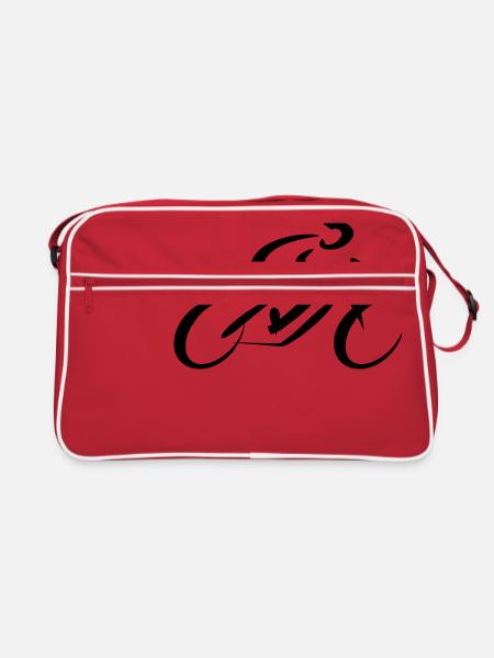 cycling - Retro Bag - red/white