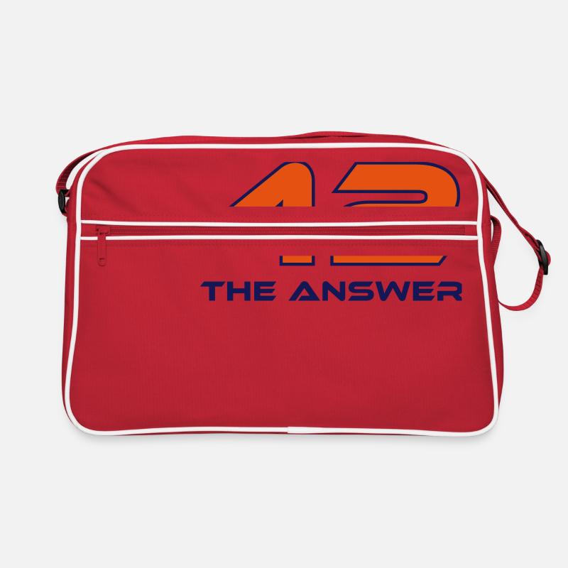 42, la réponse d’Answer Galaxis Science Fiction UFO Sac Retro