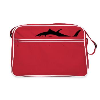 thon - Sac Retro - rouge/blanc - Devant