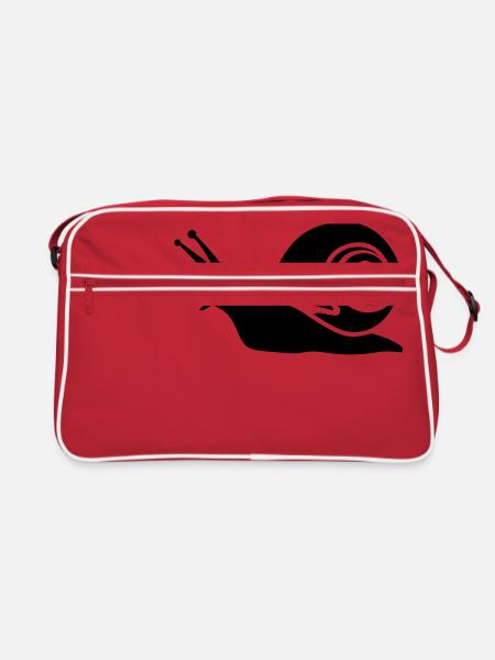 slug - Retro Bag - red/white - Front