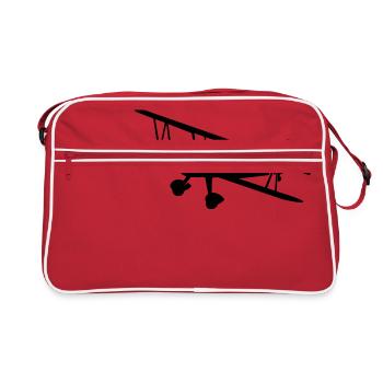 Avion - Fly - Sac Retro - rouge/blanc - Devant