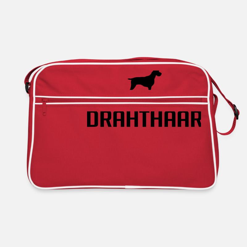 DEUTSCH DRAHTHAAR Hunderasse Retro Tasche
