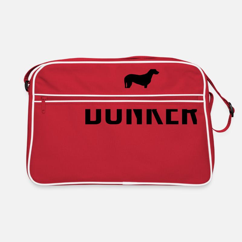 DUNKER Hunderasse Retro Tasche