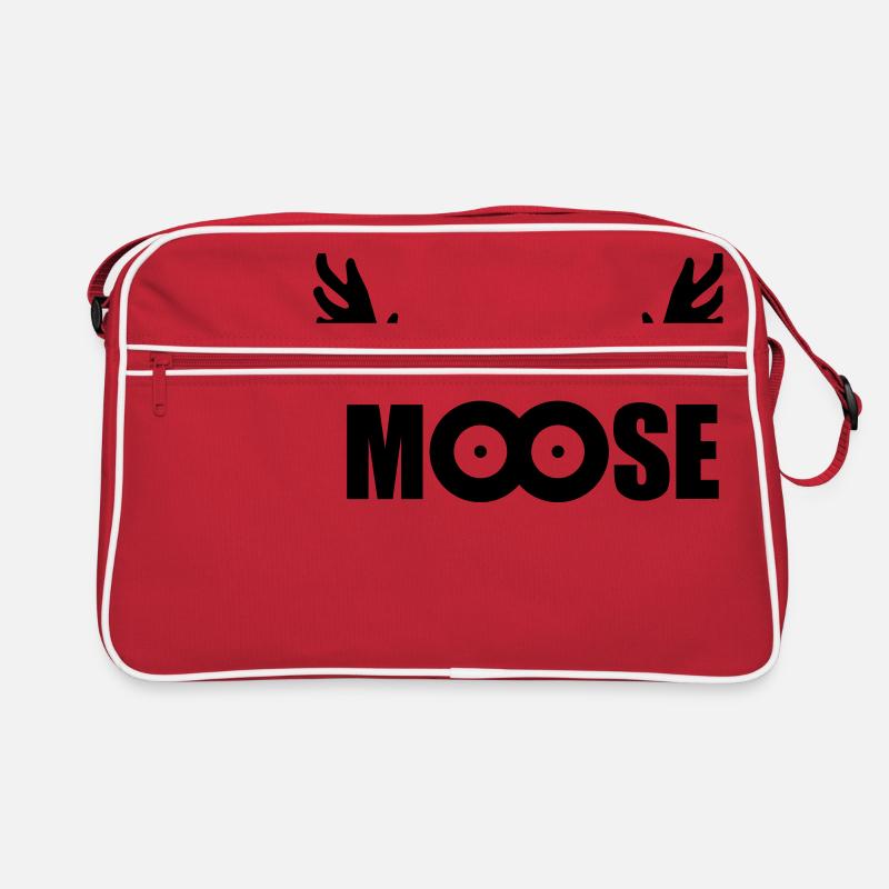 Moose (black) Retro Tasche