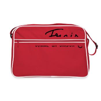 Frais comme un gardon - Sac Retro - rouge/blanc - Devant