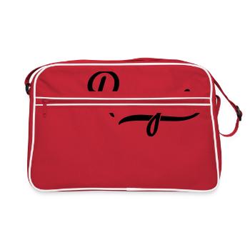 Ranger - Sac Retro - rouge/blanc - Devant