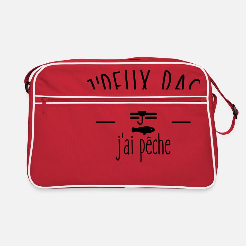 Je peux pas j ai pêche Sac Retro