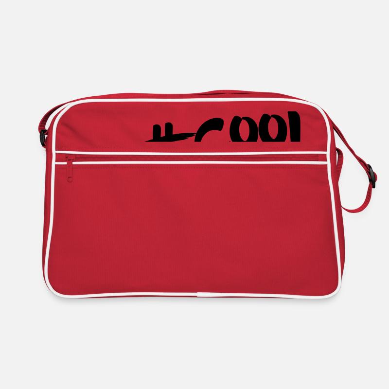 Lettrage / hashtag "cool" Sac Retro