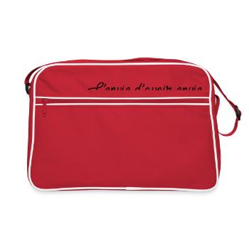 L'envie d avoir envie - Sac Retro - rouge/blanc - Devant
