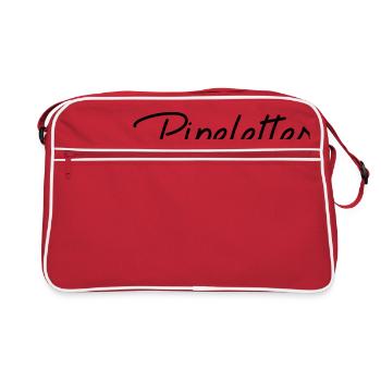 Pipelettes gang - Sac Retro - rouge/blanc - Devant